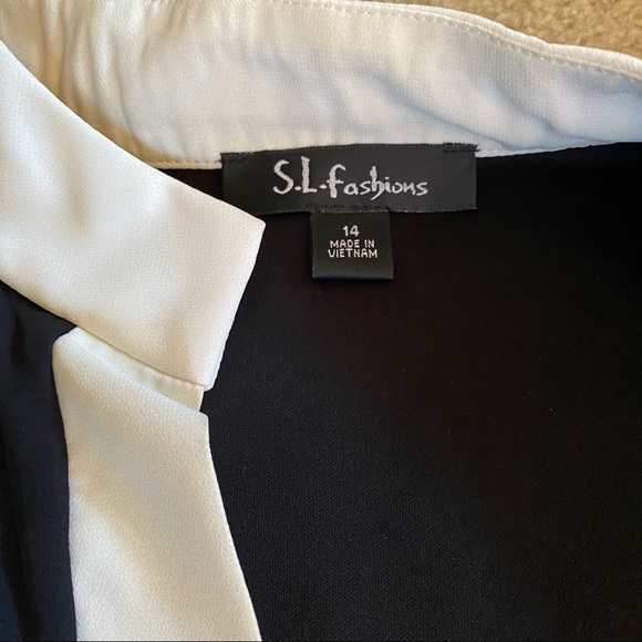 Dress, Business Casual or Formal Black/White - Picture 3 of 7